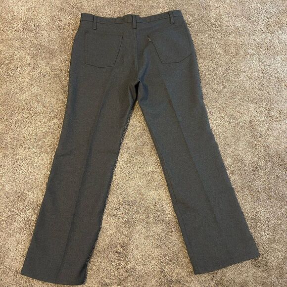 Vintage Levis 557 Made In USA Cowboys Boot Cut Gray Jeans Size 38x31 Pants - Picture 2 of 7